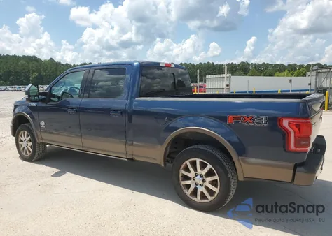 2015 Ford F150 Supercrew z USA, uszkodzony, nr VIN 1FTFW1EG2FFC86119